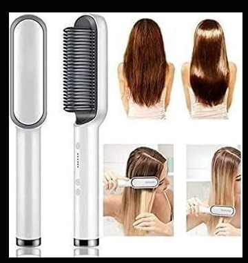 Professional Electric Hair Straightener Comb Brush