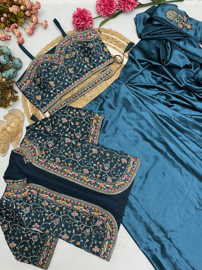 Super Hit Ready To Wear Saree With Jacket Saree Design Launch