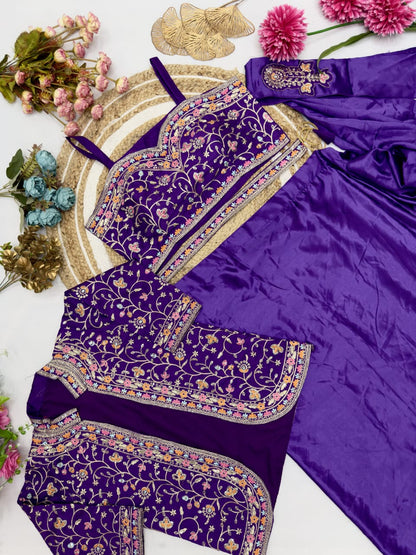 Super Hit Ready To Wear Saree With Jacket Saree Design Launch