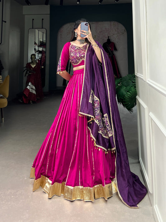 🌷Navratri Collection 2025🌷  Navratri nights in Chanderi style 👣  NEW LEHENGA CHOLI
