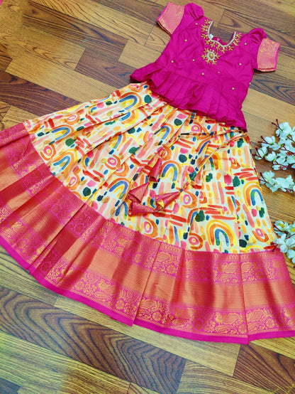 KIDS LEHENGA CHOLI