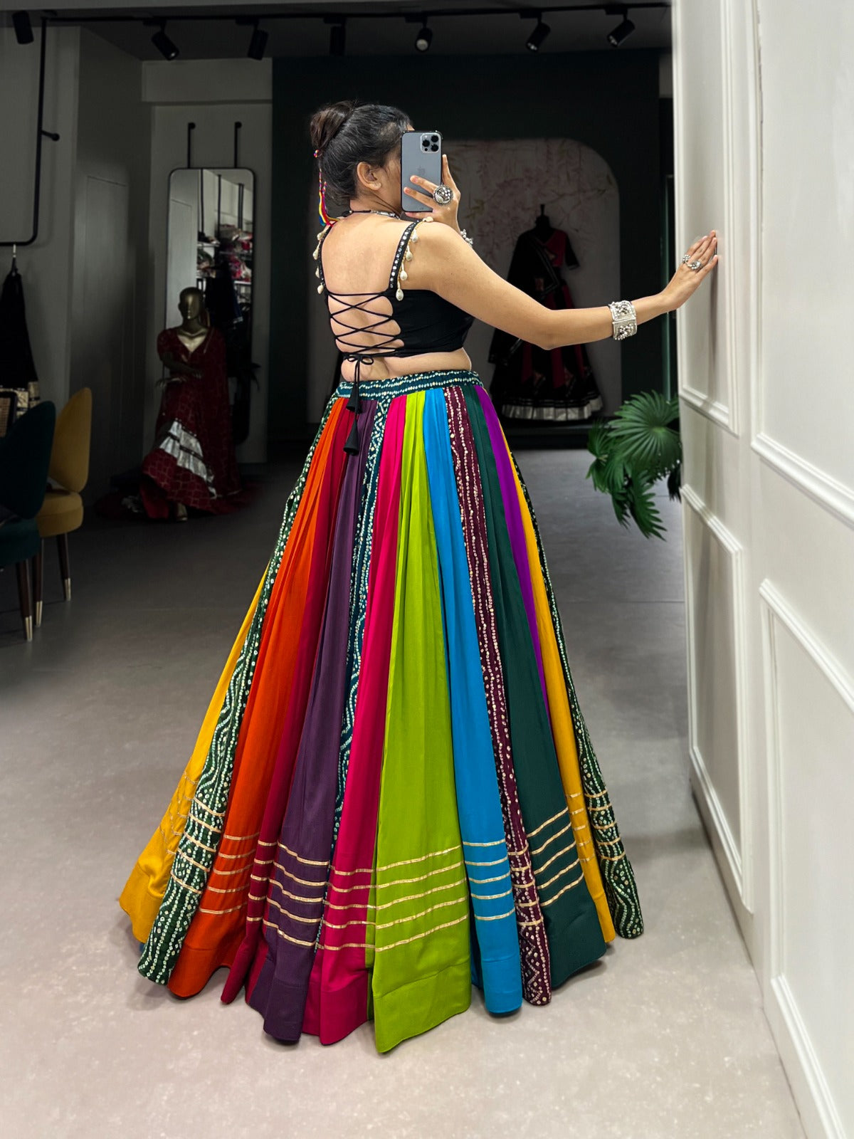 🌷Navratri Collection 2025🌷  Wrapped in a rainbow of culture and joy 🌈✨