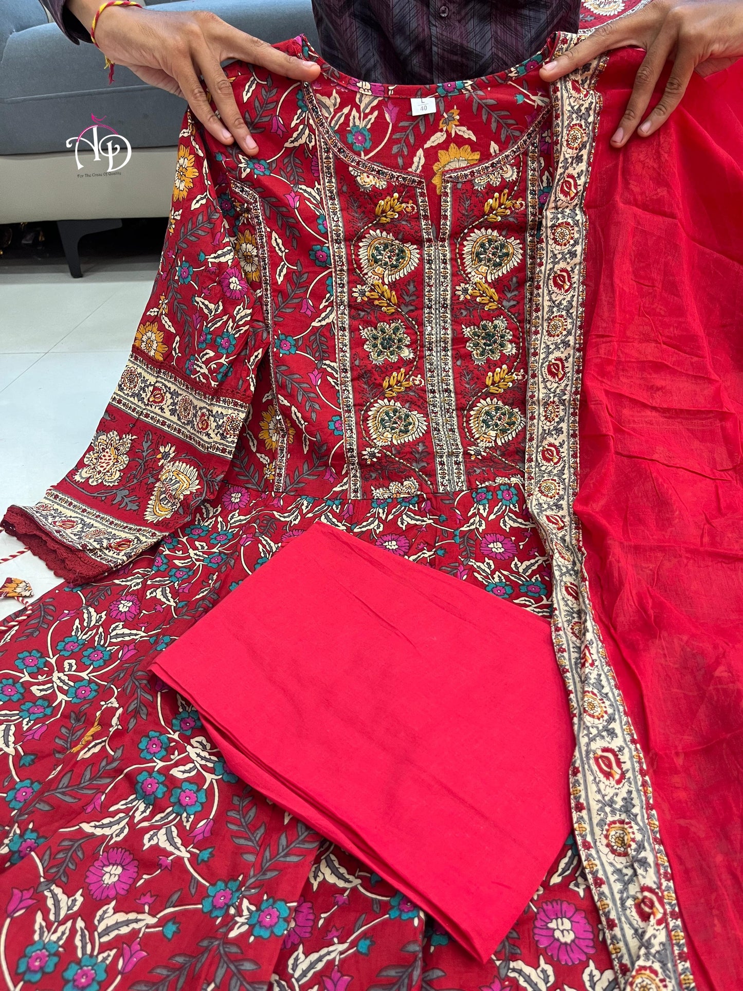 Flared Kurta for that perfect royal look🌻🌸